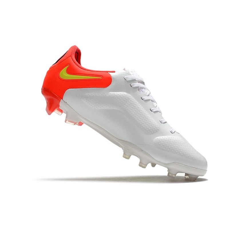 Nike Tiempo Legend IX Elite FG Motivation Bílý Neon Červené